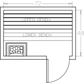Finnish Sauna Builders 4' x 6' x 7' Pre-Cut Sauna Kit Option 6 / 7 Foot Tall / No Backrest,Option 6 / 7 Foot Tall / Backrest + $257.40,Option 6 / 8 Foot Tall + $283.80 / No Backrest,Option 6 / 8 Foot Tall + $283.80 / Backrest + $257.40 Finnish Sauna Build