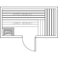 Finnish Sauna Builders 4' x 8' x 7' Pre-Cut Sauna Kit Option 3 / 7 Foot Tall / No Backrest,Option 3 / 7 Foot Tall / Backrest - $343.20,Option 3 / 8 Foot Tall + $340.56 / No Backrest,Option 3 / 8 Foot Tall + $340.56 / Backrest - $343.20 Finnish Sauna Build