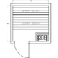 Finnish Sauna Builders 5' x 5' x 7' Pre-Cut Sauna Kit Option 3 / 7 Foot Tall / No Backrest,Option 3 / 7 Foot Tall / Backrest - $214.50,Option 3 / 8 Foot Tall - $283.80 / No Backrest,Option 3 / 8 Foot Tall - $283.80 / Backrest - $214.50 Finnish Sauna Build