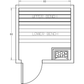 Finnish Sauna Builders 5' x 5' x 7' Pre-Cut Sauna Kit Option 4 / 7 Foot Tall / No Backrest,Option 4 / 7 Foot Tall / Backrest - $214.50,Option 4 / 8 Foot Tall - $283.80 / No Backrest,Option 4 / 8 Foot Tall - $283.80 / Backrest - $214.50 Finnish Sauna Build