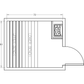 Finnish Sauna Builders 5' x 6' x 7' Pre-Cut Sauna Kit Option 4 / 7 Foot Tall / No Backrest,Option 4 / 7 Foot Tall / Backrest - $257.40,Option 4 / 8 Foot Tall - $312.18 / No Backrest,Option 4 / 8 Foot Tall - $312.18 / Backrest - $257.40 Finnish Sauna Build