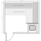 Finnish Sauna Builders 8' x 9' x 7' Pre-Cut Sauna Kit Option 6 / 7 Foot Tall / No Backrest,Option 6 / 7 Foot Tall / Backrest + $386.10,Option 6 / 8 Foot Tall + $482.46 / No Backrest,Option 6 / 8 Foot Tall + $482.46 / Backrest + $386.10 Finnish Sauna Build