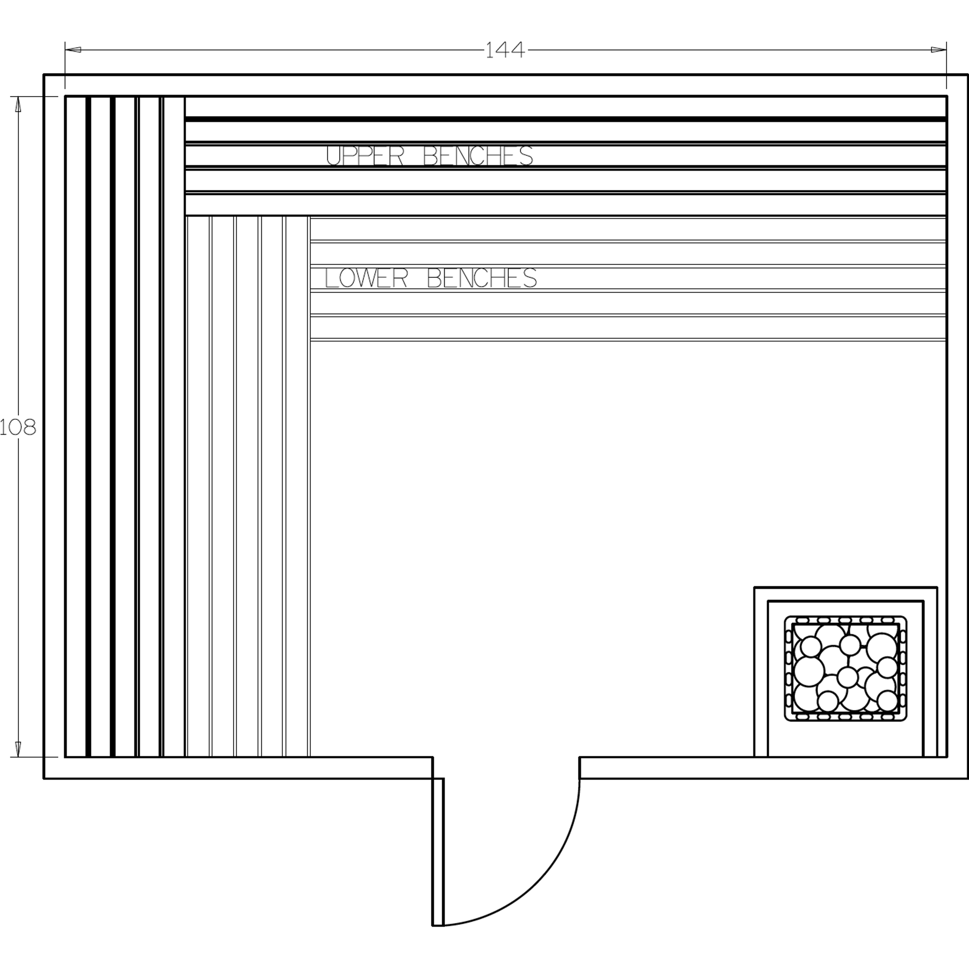 Finnish Sauna Builders 9' x 12' x 7' Pre-Cut Sauna Kit Option 10 / 7 Foot Tall / No Backrest,Option 10 / 7 Foot Tall / Backrest + $514.80,Option 10 / 8 Foot Tall + $595.98 / No Backrest,Option 10 / 8 Foot Tall + $595.98 / Backrest + $514.80 Finnish Sauna 