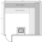 Finnish Sauna Builders 10' x 11' x 7' Pre-Cut Sauna Kit Option 5 / 7 Foot Tall / No Backrest,Option 5 / 7 Foot Tall / Backrest + $471.90,Option 5 / 8 Foot Tall + $595.98 / No Backrest,Option 5 / 8 Foot Tall + $595.98 / Backrest + $471.90 Finnish Sauna Bui