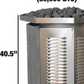 Scandia 40K BTU Gas Sauna Heater(84cf-616cf) Natural Gas / Standing Pilot / Horizontal,Natural Gas / Standing Pilot / Vertical,Natural Gas / Piezo / Horizontal,Liquid Propane / Standing Pilot / Horizontal,Liquid Propane / Standing Pilot / Vertical,Liquid 