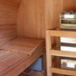 Scandia Electric Barrel Sauna Kit 6 W x 4 D x 6 H / Wood,6 W x 4 D x 6 H / Glass,6 W x 5 D x 6 H / Wood,6 W x 5 D x 6 H / Glass,6 W x 6 D x 6 H / Wood,6 W x 6 D x 6 H / Glass,6 W x 7 D x 6 H / Wood,6 W x 7 D x 6 H / Glass,6 W x 8 D x 6 H / Wood,6 W x 8 D 