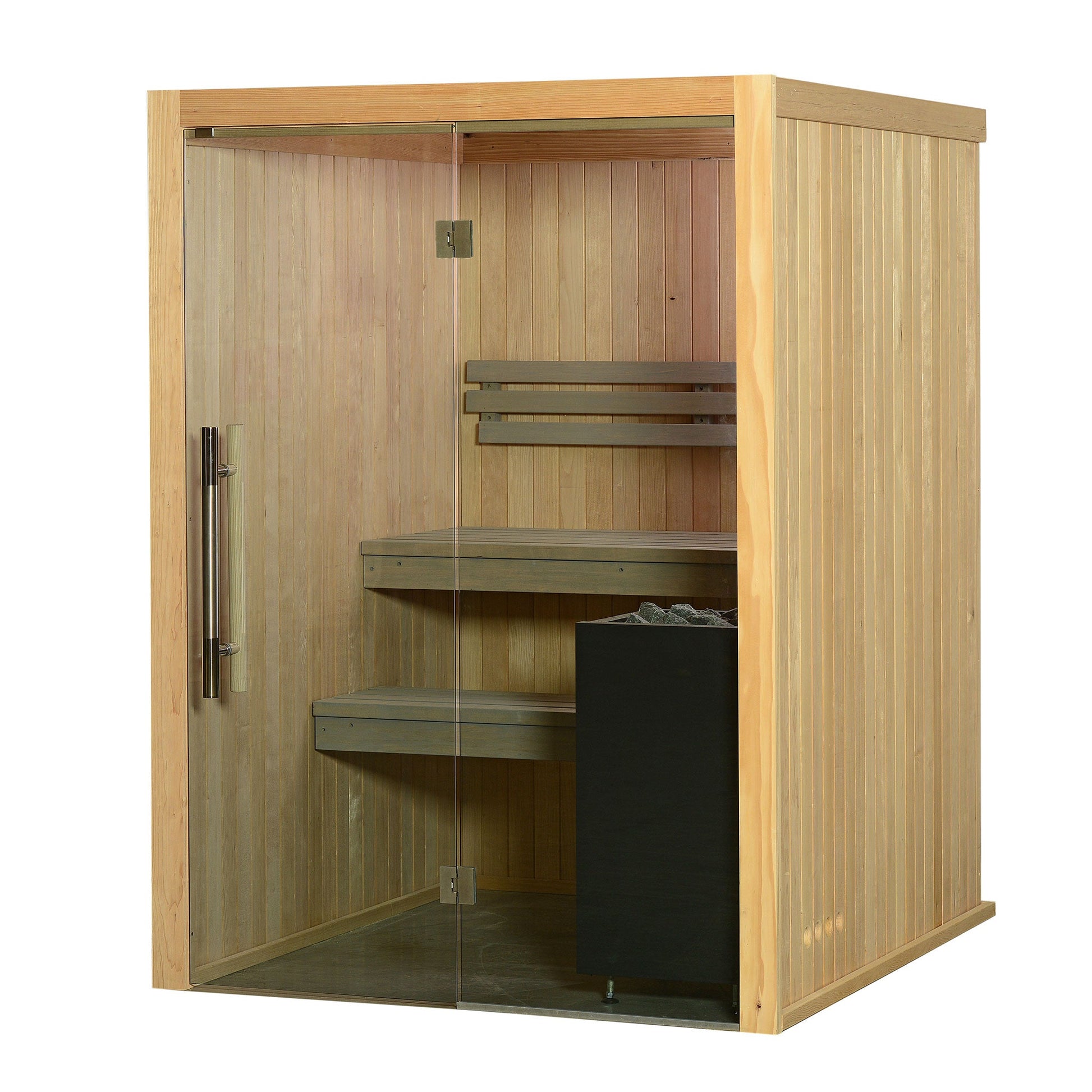 Almost Heaven Serena 3 Person Indoor Sauna Rustic Cedar,Fir Almost Heaven Sauna Serena_Vision3PGreyB.jpg