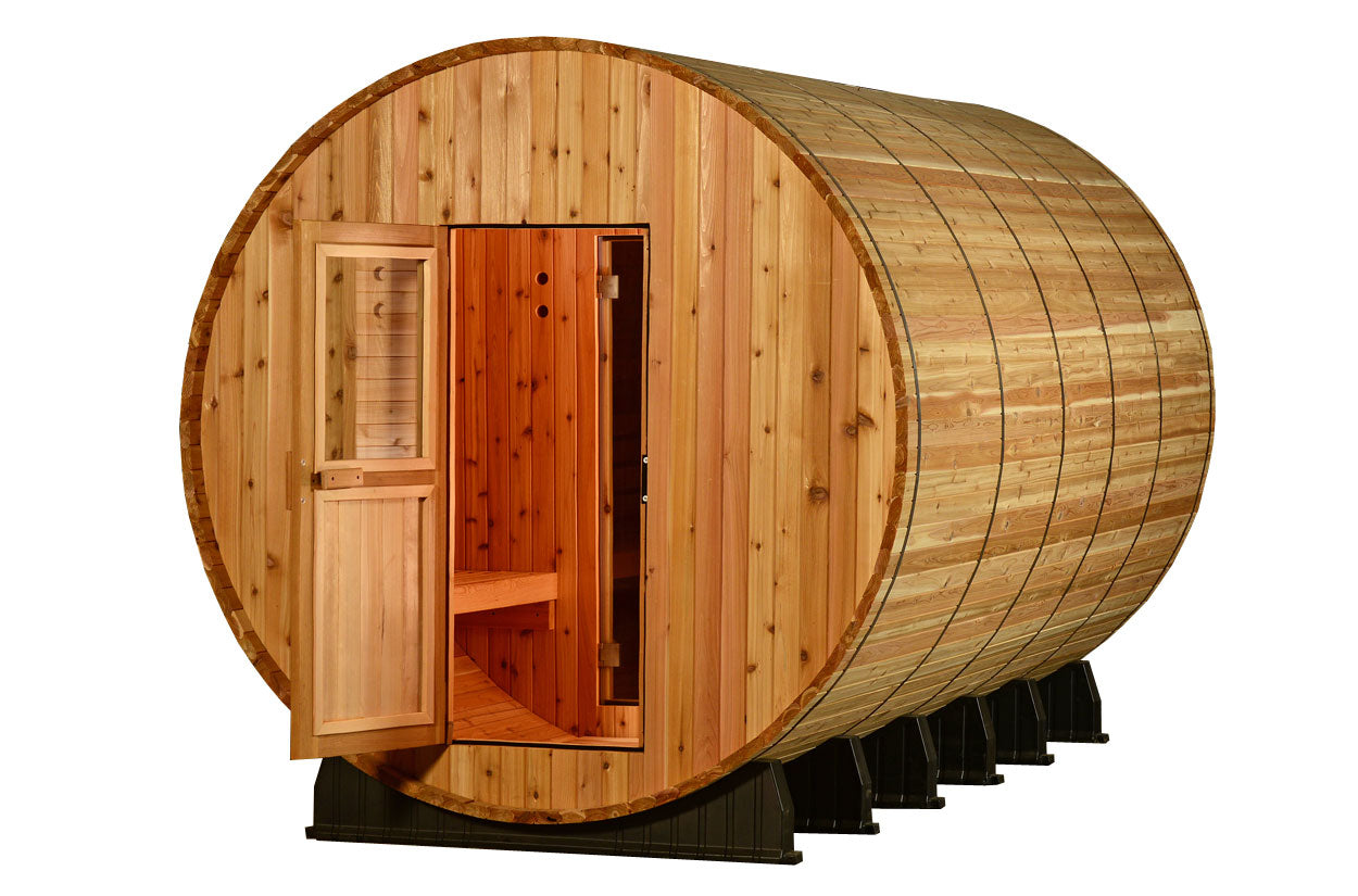 Almost Heaven Shenandoah 4 Person Classic Barrel Sauna