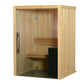 Almost Heaven Spectacle 2 Person Indoor Sauna Rustic Cedar,Fir Almost Heaven Sauna Spectacle_Vision2PNaturalB.jpg