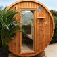 Takoa Half Moon Classic Barrel Sauna — Harvia Collection - photo 1