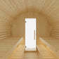 Tampere Finnish Barrel Sauna with WiFi Heater - Finnish Sauna Builders Natural,Walnut,Teak,Larch Finnish Barrel Saunas Tampere_4_Person_2_Tier_Finnish_Barrel_Sauna_with_Heater_06.webp