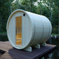 Tampere Finnish Barrel Sauna with WiFi Heater - Finnish Sauna Builders Natural,Walnut,Teak,Larch Finnish Barrel Saunas Tampere_4_Person_2_Tier_Finnish_Barrel_Sauna_with_Heater_14.webp
