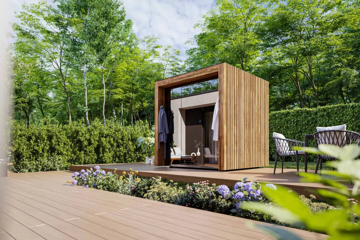 Thermasol Fortis 3-4 People Fully Assembled Outdoor Sauna