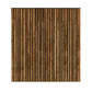 Wooden panel with vertical slats on a white background