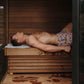 Thermasol Nordic Misty up to 4-5 People Fully Assembled Outdoor Sauna Small / Left / Virta Heater,Small / Left / Wood Burning,Small / Right / Virta Heater,Small / Right / Wood Burning,Medium / Left / Virta Heater,Medium / Left / Wood Burning,Medium / Righ