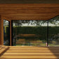 Thermasol Vue 3-4 People Fully Assembled Outdoor Sauna Left,Right ThermaSol ThermasolVueIndoorSauna08.webp