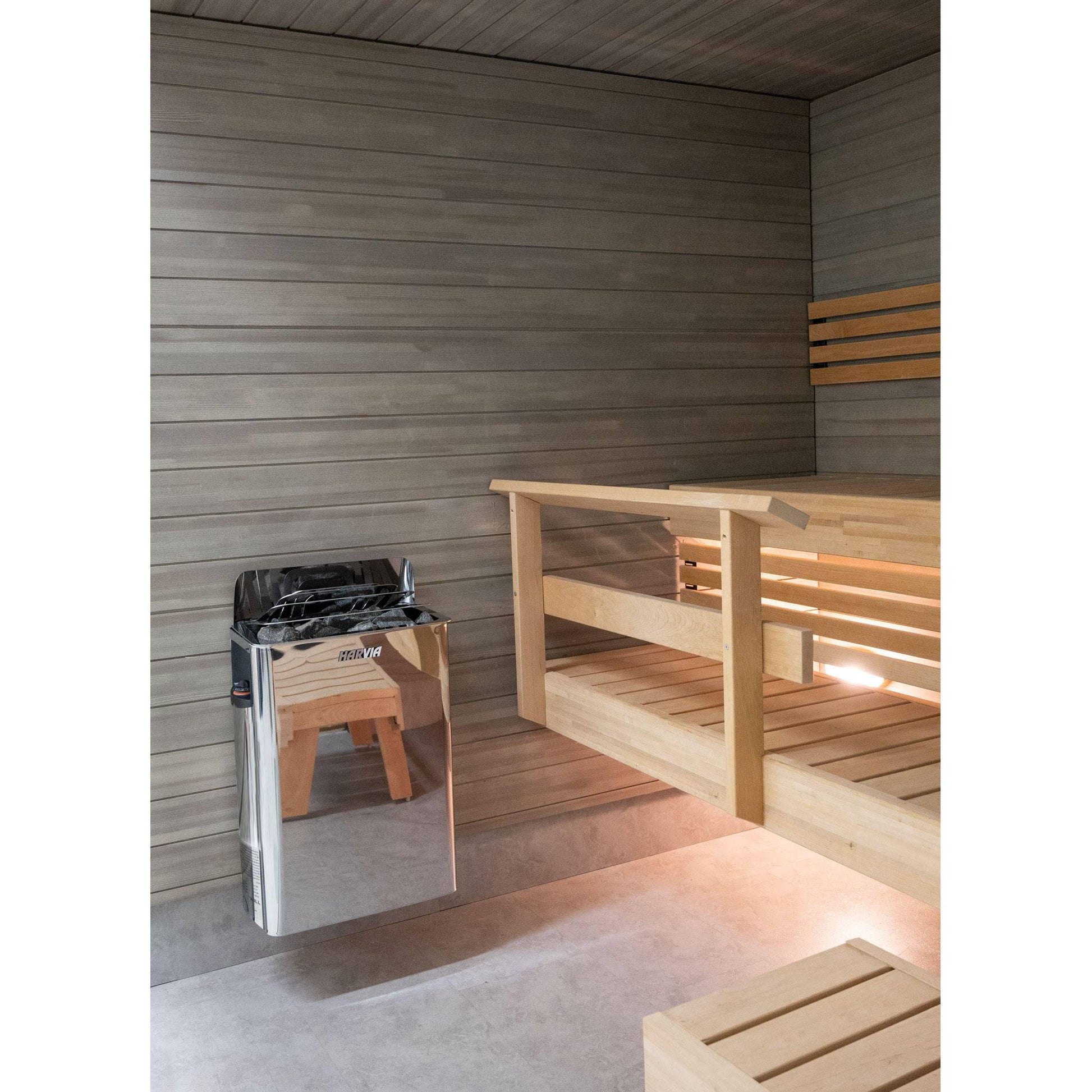 Harvia Wall Sauna Heater 8kw Stainless Steel with Built-In Controls(250-425cf) Stainless Steel,Black Stainless Steel Harvia Thewallheaterstainless_20c9448e-31a1-4345-b467-f251030d5f49.jpg