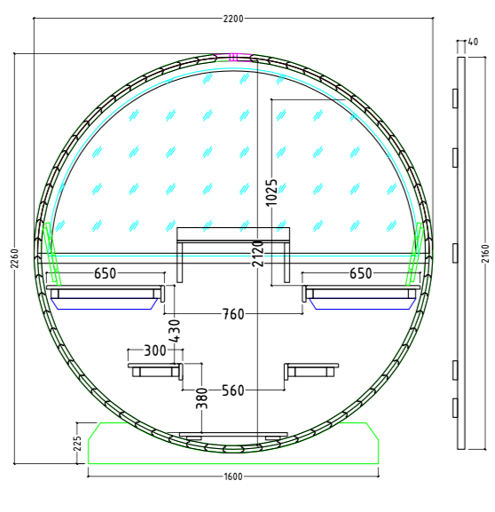 Vassa 6 Person 2 Tier Finnish Barrel Sauna with Heater - By Finnish Barrel Saunas Nordic Spruce / No Terrace Finnish Barrel Saunas Vassa_front_classic2025-04-08_at_5.07.27_PM.png