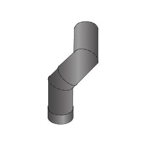 Harvia Angle Pipe WZ45M Painted Steel Harvia WZ90NM.jpg