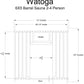 Almost Heaven Watoga 4 Person Classic Barrel Sauna - photo 8