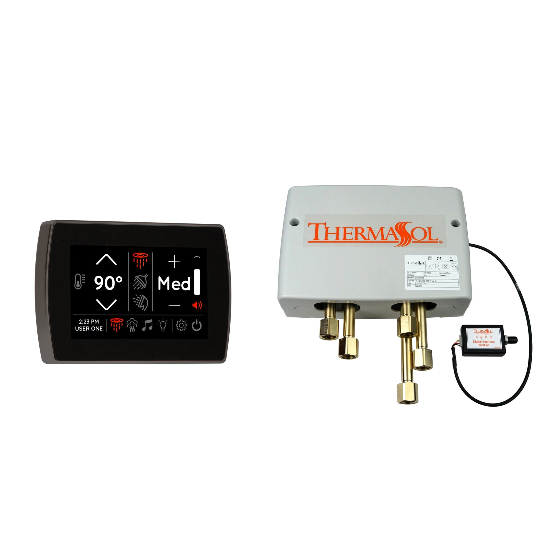 Day Spa Multi Room Steam System SignaTouch Control / Tier 3 — Digital Shower Package / Black Nickel Thermasol dsp-sigf-bn_01b9f38d-71ef-4238-8f12-e8a08ecf7cc9.jpg
