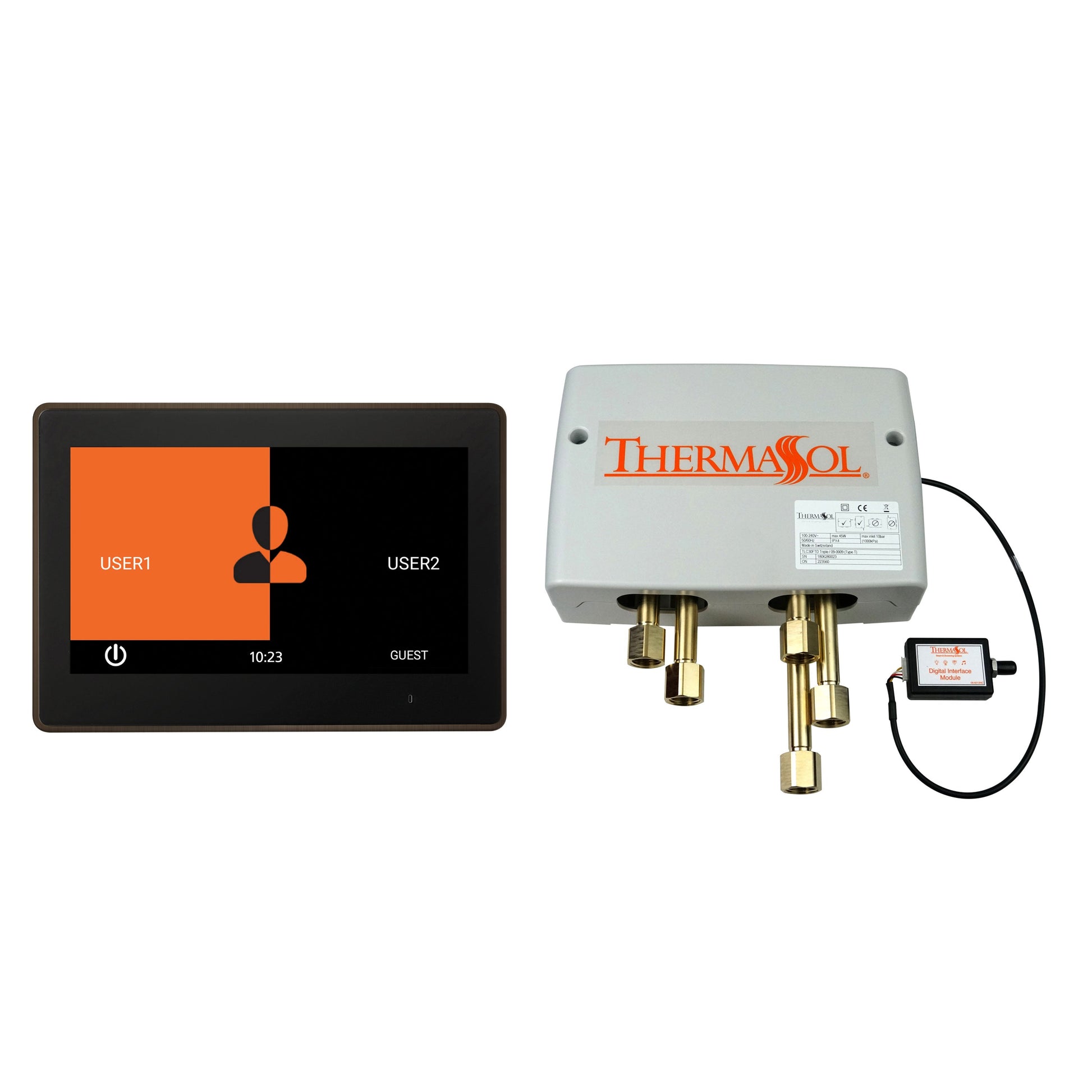 Day Spa Multi Room Steam System ThermaTouch2 10" / Tier 3 — Digital Shower Package / Antique Nickel Thermasol dspu-tt10-an_28722d78-f725-4c5a-9996-0f9cc82bb069.jpg