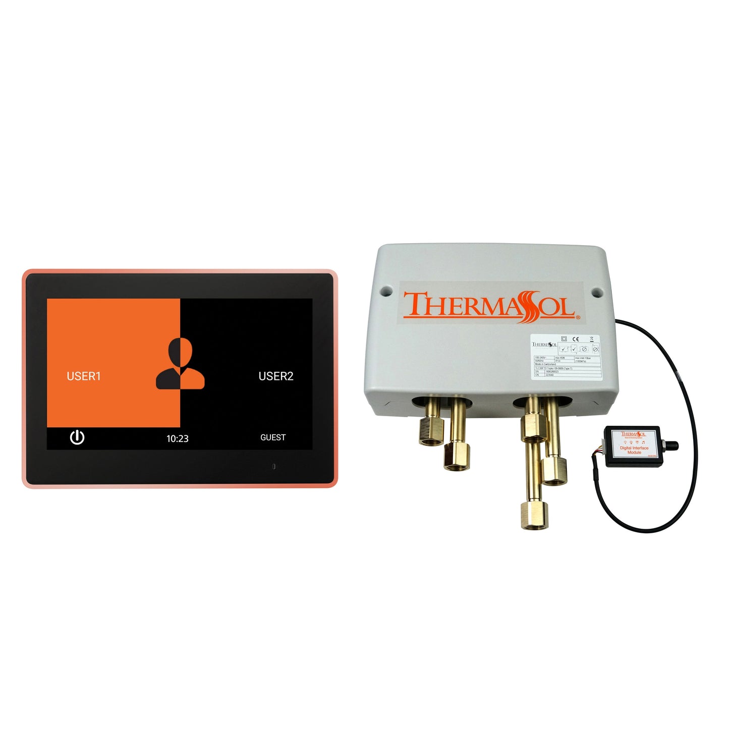 Day Spa Multi Room Steam System ThermaTouch2 10" / Tier 3 — Digital Shower Package / Copper Thermasol dspu-tt10-cop_0d541040-ae8f-4877-bc79-28f66de42a5b.jpg