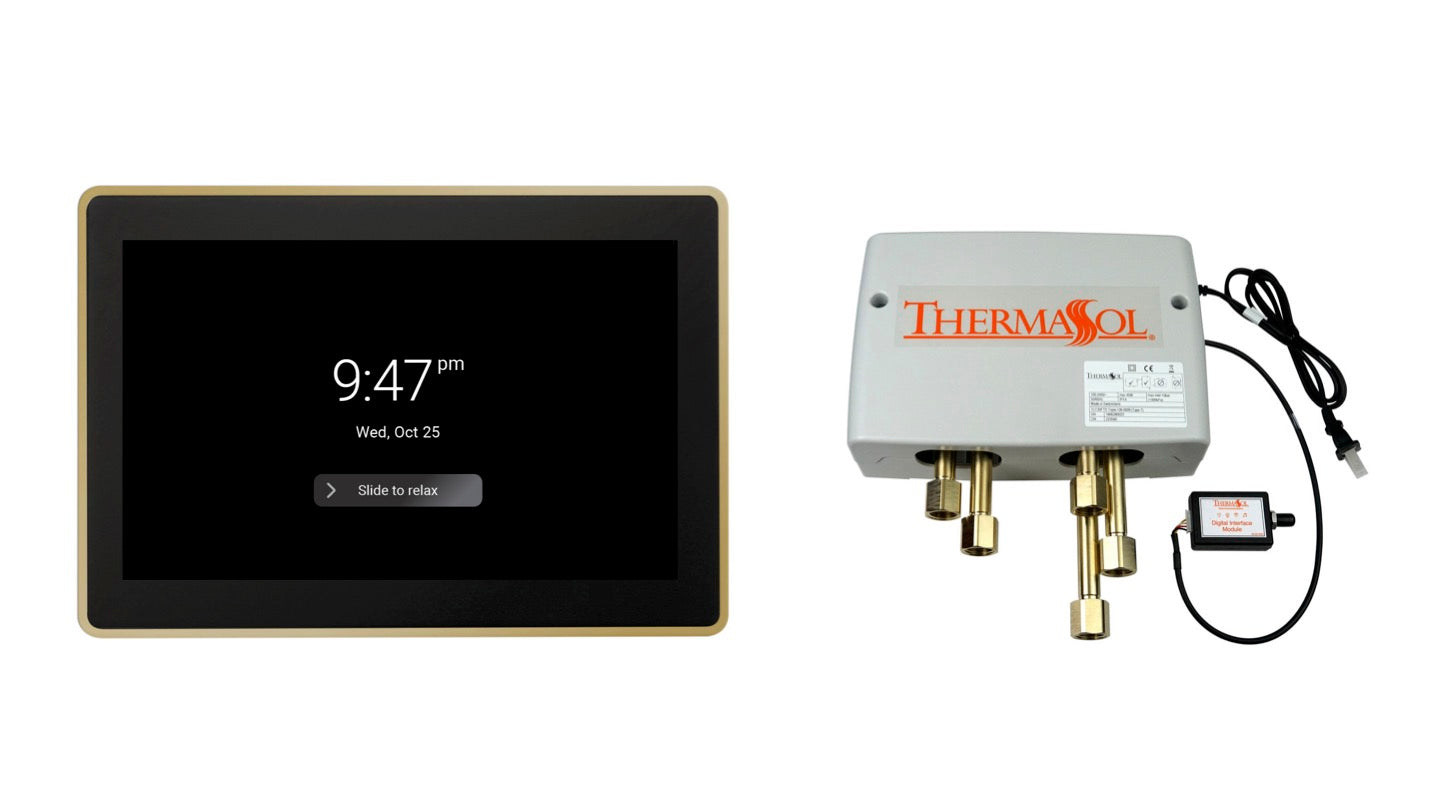 Day Spa Multi Room Steam System ThermaTouch2 15" / Tier 3 — Digital Shower Package / Polished Brass Thermasol dspu-tt15-pb_5c9e2b76-dcfa-4b4d-baa9-b6dace59daf6.jpg