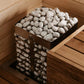 HUUM STEEL 10.5kW Ultimate Package with Heater, Stones, Safety Railing, and UKU Black Wifi Control HUUM huum_steel1.webp
