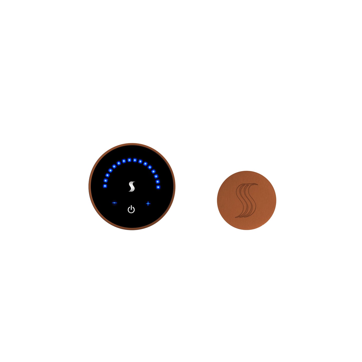 Day Spa Multi Room Steam System MicroTouch Control / Tier 2 — Control Kit (Control + Steam Head) / Antique Copper — Round Steam Head Thermasol mtc-svrd-acop_848e343b-6ef0-4d4b-b2fb-4e1241fd5f90.jpg