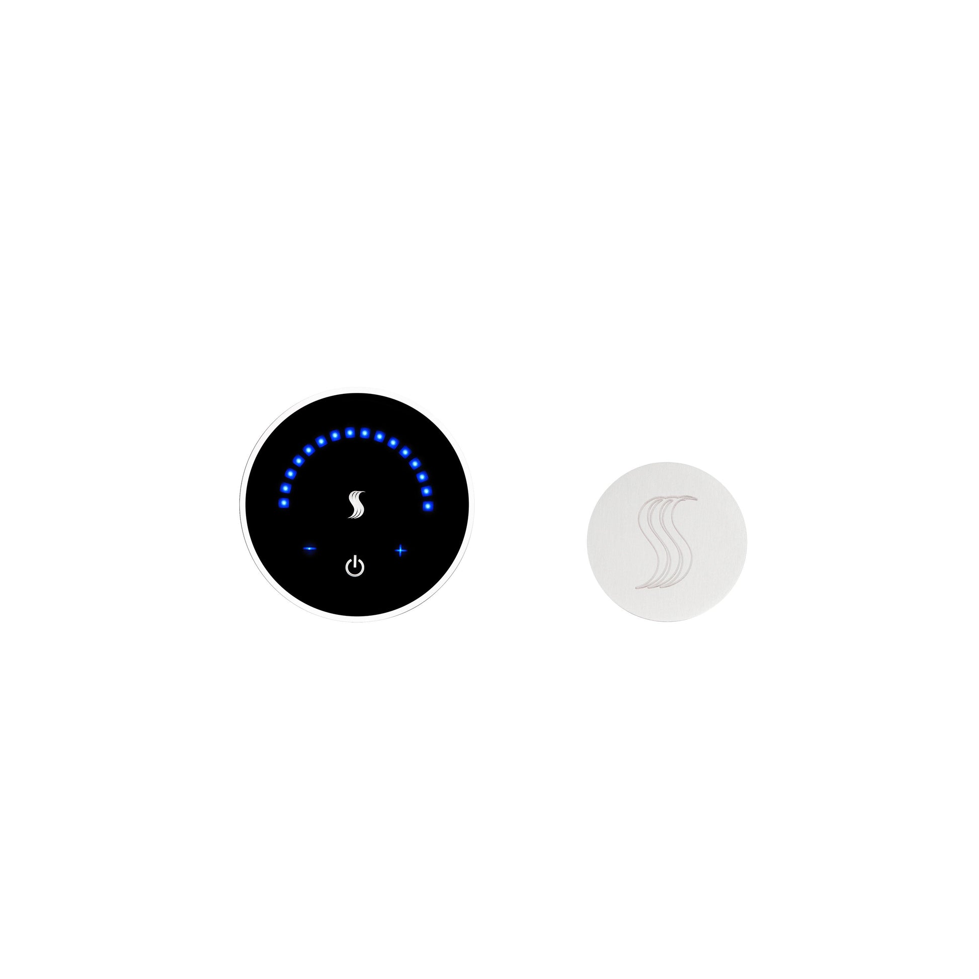 Day Spa Multi Room Steam System MicroTouch Control / Tier 2 — Control Kit (Control + Steam Head) / White — Round Steam Head Thermasol mtc-svrd-wht_f56db689-76dd-418c-96a8-c81aa76878e3.jpg