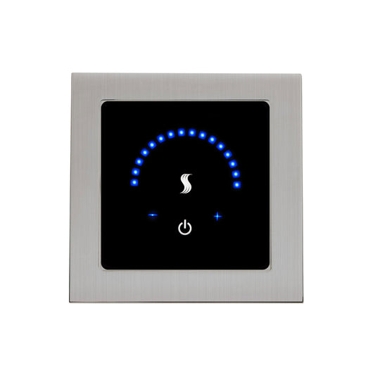 ThermaSol MicroTouch Controller Square in Satin Chrome Finish Satin Chrome / Square ThermaSol mtmr-sc.jpg