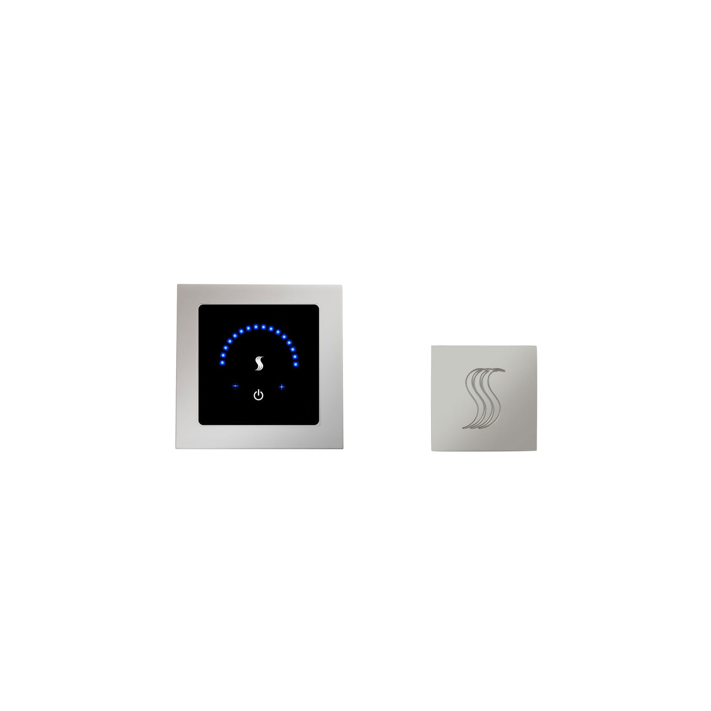 Day Spa Multi Room Steam System MicroTouch Control / Tier 2 — Control Kit (Control + Steam Head) / Polished Chrome — Square Steam Head Thermasol mtmr-svsq-pc_5086f865-ffe0-4669-8b12-152381f282c4.jpg