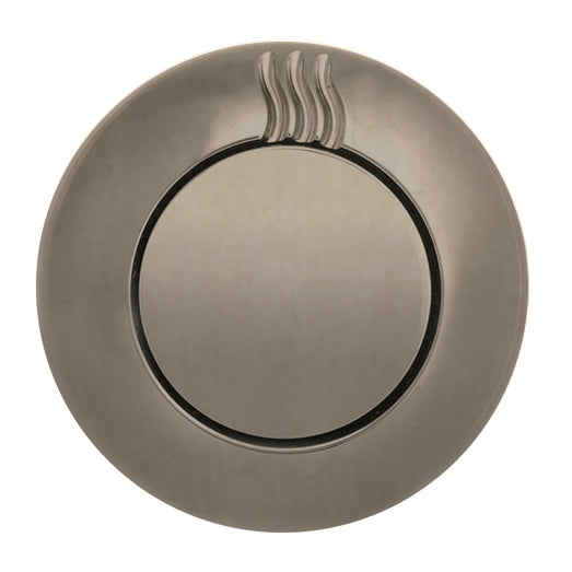 No Touch Steam Head - Round - Black Nickel