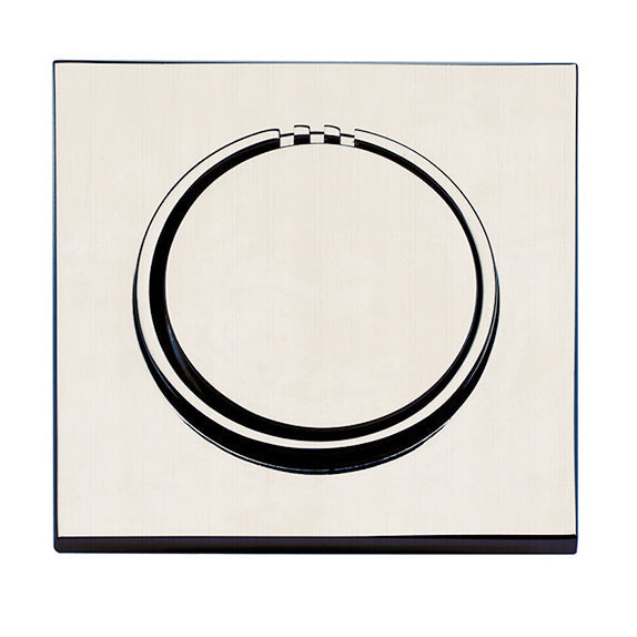 No Touch Steam Head - Square - Antique Nickel