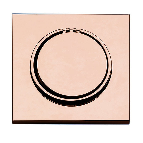 No Touch Steam Head - Square - Copper