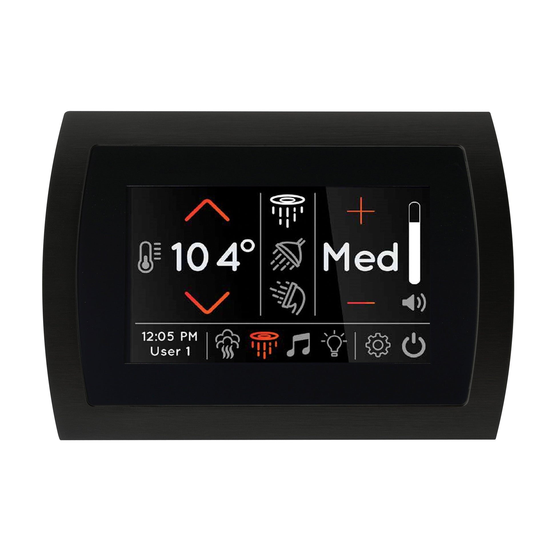 SignaTouch Control - Recessed, Black Trim Black (Recessed)