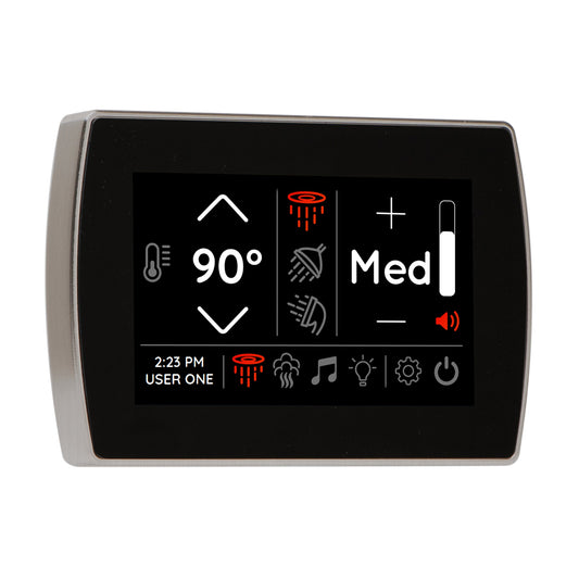 ThermaSol Signatouch Flush mount  Controller in Satin Chrome Finish Satin Chrome ThermaSol stcm-sc.jpg