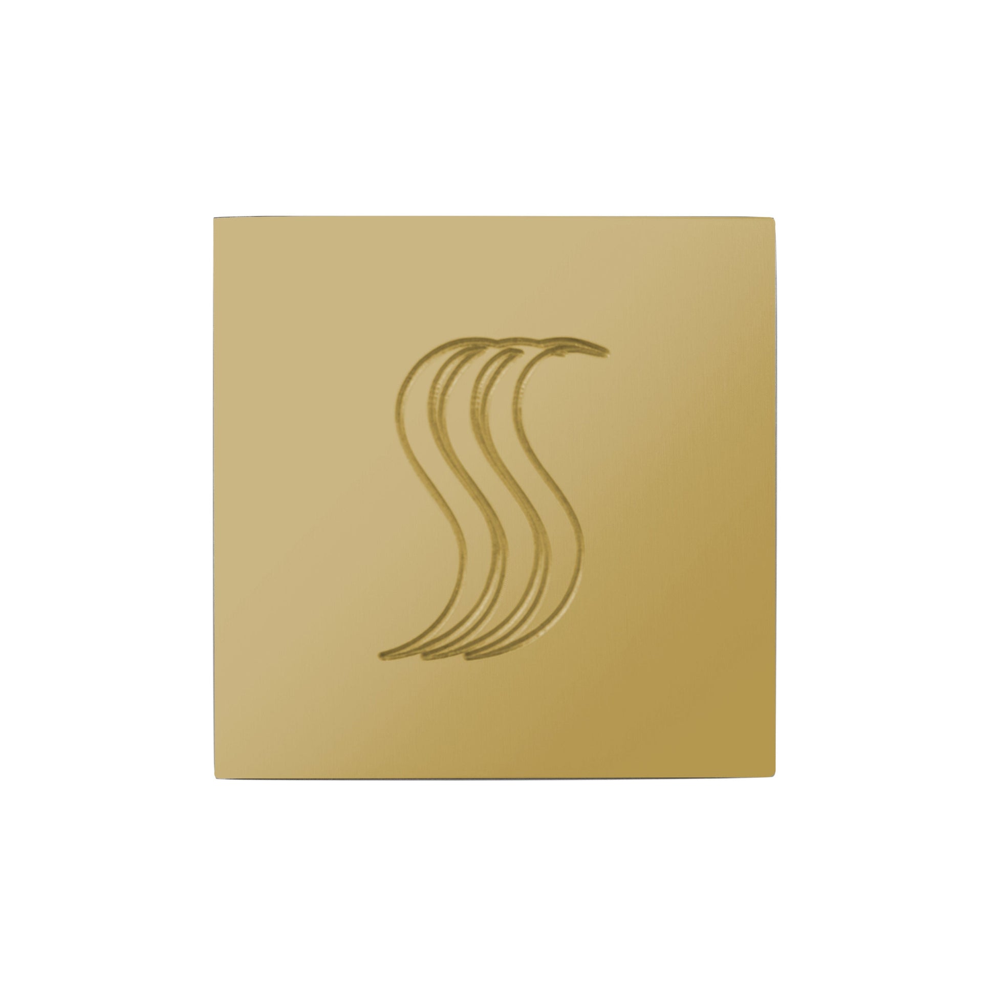 SteamVection Steam Head - Square - Polished Brass