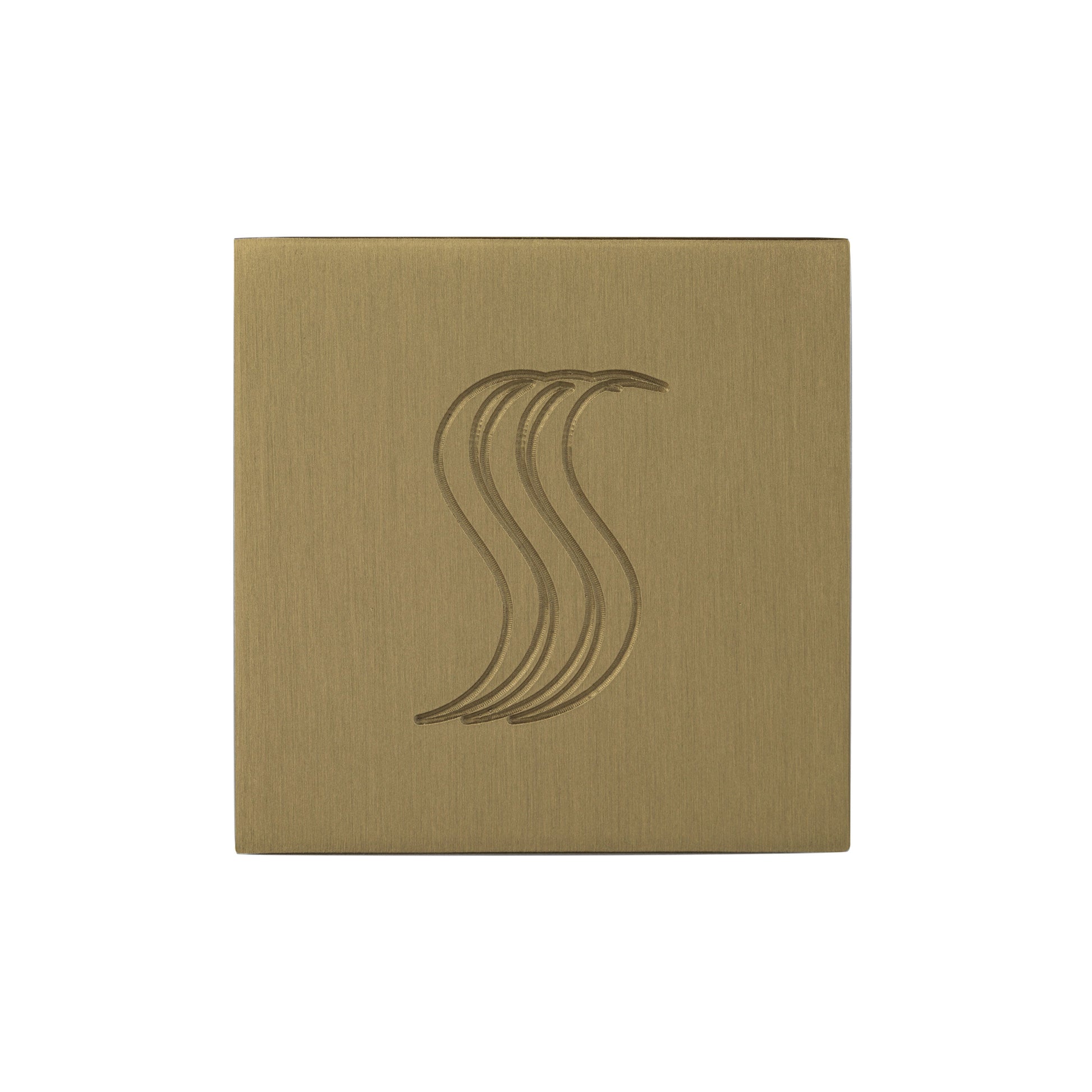 SteamVection Steam Head - Square - Satin Brass