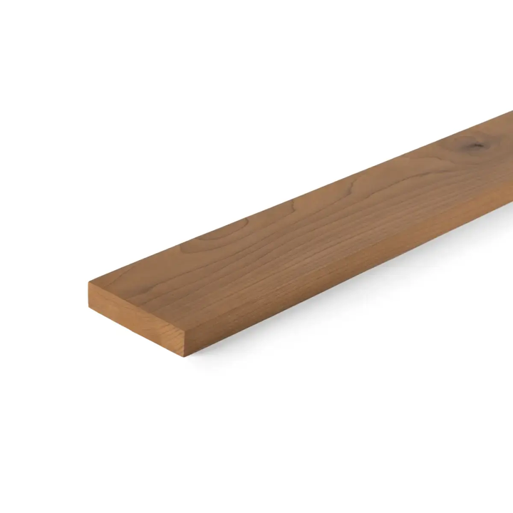 Thermal Poplar 1 Inch Bench & Floor Boards 1x4 / 4 ft,1x4 / 5 ft,1x4 / 6 ft,1x4 / 7 ft,1x4 / 8 ft,1x4 / 9 ft,1x4 / 10 ft Carbon Smart Wood thermal_poplar_.75_x_3.5_s4s-1-edit_720.png