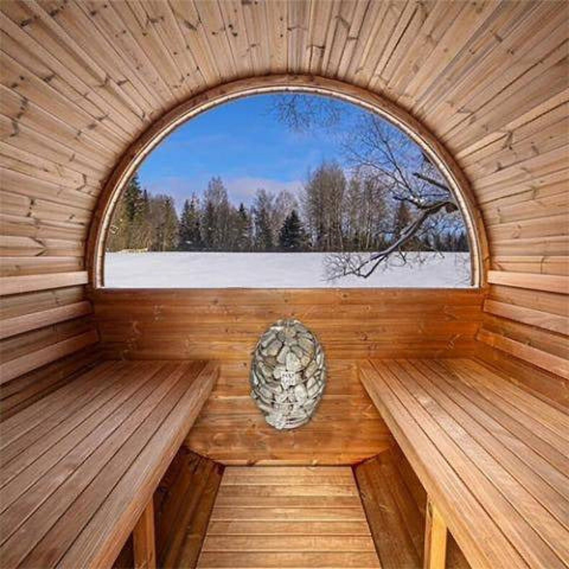 Thermory Barrel Sauna 60 DIY Kit with Porch and Window 4 Person Sauna Builder Thermally Modified Spruce Thermory thermoryno.60pic6_750x_31077133-1b82-4f98-995f-224140515d0e.jpg