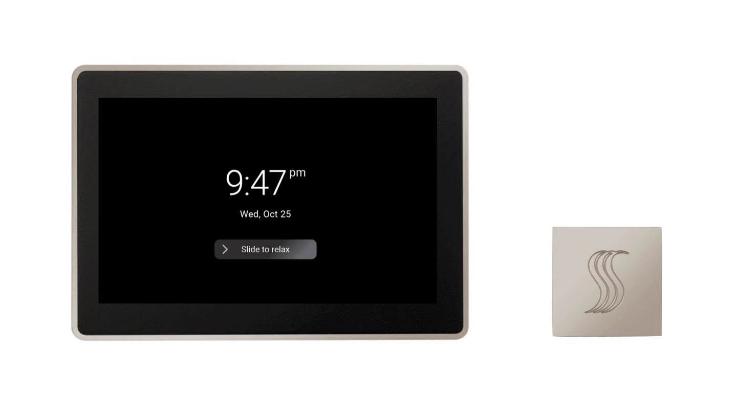 PRO Series III 575 Steam Generator (15kW) ThermaTouch2 15" / Tier 2 — Control Kit (Control + Steam Head) / Polished Nickel — Square Steam Head Thermasol tt15-svsq-pn_45292eff-132e-4e13-895c-2be238bd28b6.jpg