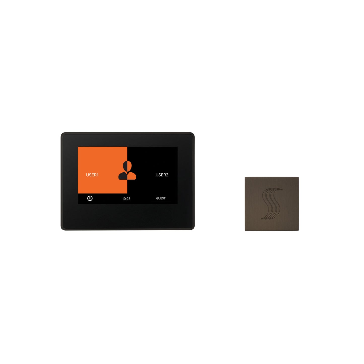 Day Spa Multi Room Steam System ThermaTouch2 7" (Black Trim) / Tier 2 — Control Kit (Control + Steam Head) / Oil Rubbed Bronze — Square Steam Head Thermasol tt7-svsq-orb_4ce5606b-7d41-455d-8832-7494dc9438bf.jpg
