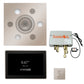 Total Wellness Package ThermaTouch2 15 — Serenity Advanced (Square) / Polished Nickel / No Steam Generator,ThermaTouch2 15 — Serenity Advanced (Square) / Polished Nickel / PRO Series III 84 (6kW),ThermaTouch2 15 — Serenity Advanced (Square) / Polished Nic