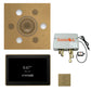Total Wellness Package ThermaTouch2 15 — Serenity Advanced (Square) / Satin Brass / No Steam Generator,ThermaTouch2 15 — Serenity Advanced (Square) / Satin Brass / PRO Series III 84 (6kW),ThermaTouch2 15 — Serenity Advanced (Square) / Satin Brass / PRO Se