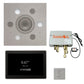 Total Wellness Package ThermaTouch2 15 — Serenity Advanced (Square) / Satin Chrome / No Steam Generator,ThermaTouch2 15 — Serenity Advanced (Square) / Satin Chrome / PRO Series III 84 (6kW),ThermaTouch2 15 — Serenity Advanced (Square) / Satin Chrome / PRO