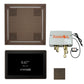Total Wellness Package ThermaTouch2 15 — HydroVive 18 / Oil Rubbed Bronze / No Steam Generator,ThermaTouch2 15 — HydroVive 18 / Oil Rubbed Bronze / PRO Series III 84 (6kW),ThermaTouch2 15 — HydroVive 18 / Oil Rubbed Bronze / PRO Series III 140 (8kW),Therm